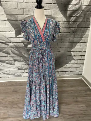 Margaret Wrap Dress with Pockets