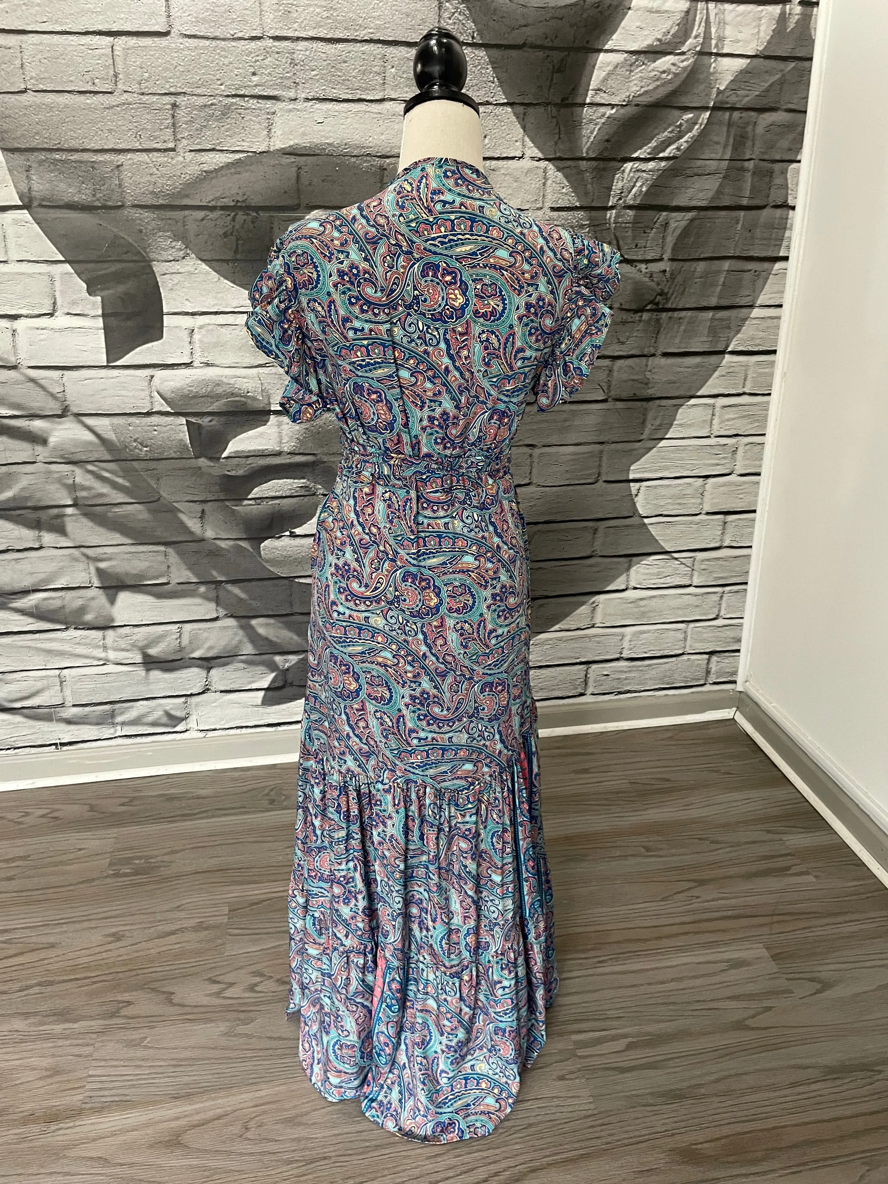 Margaret Wrap Dress with Pockets