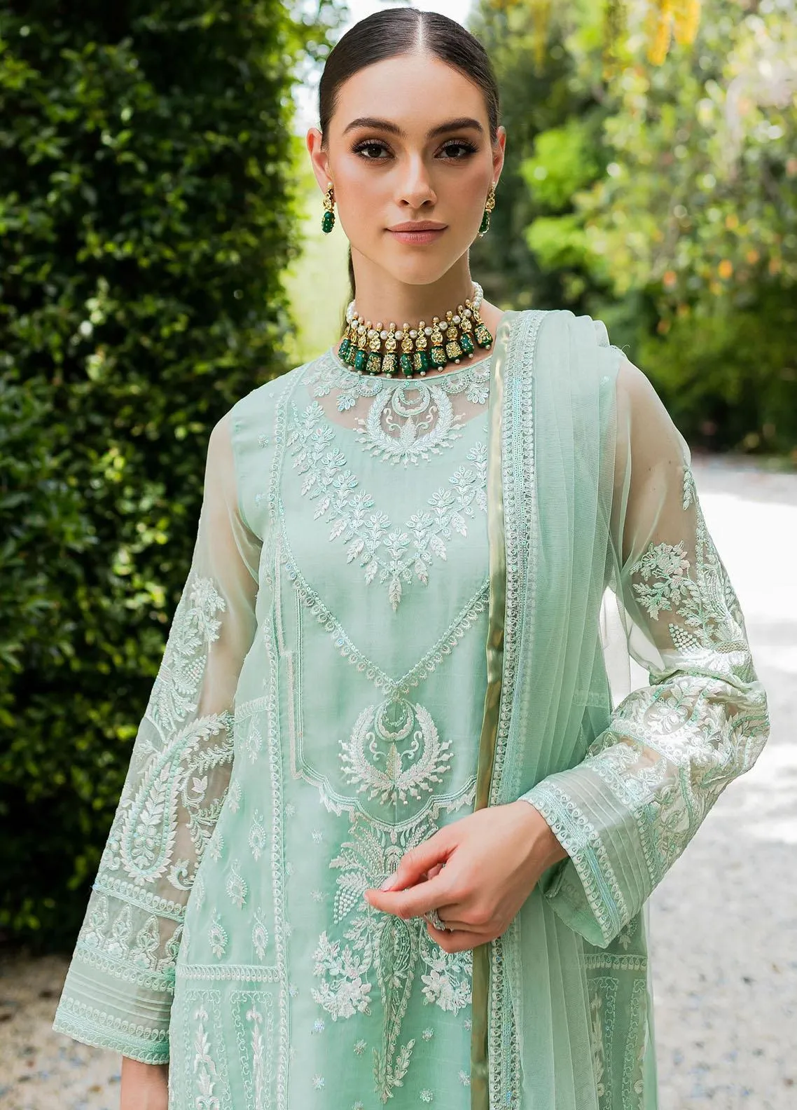 MARYUM & MARIA | SORINA - Luxury Formal | BEACH GLASS (MW23-504)