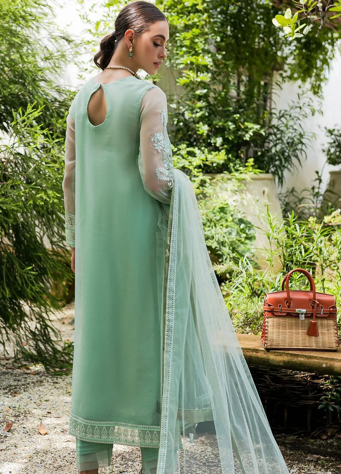 MARYUM & MARIA | SORINA - Luxury Formal | BEACH GLASS (MW23-504)