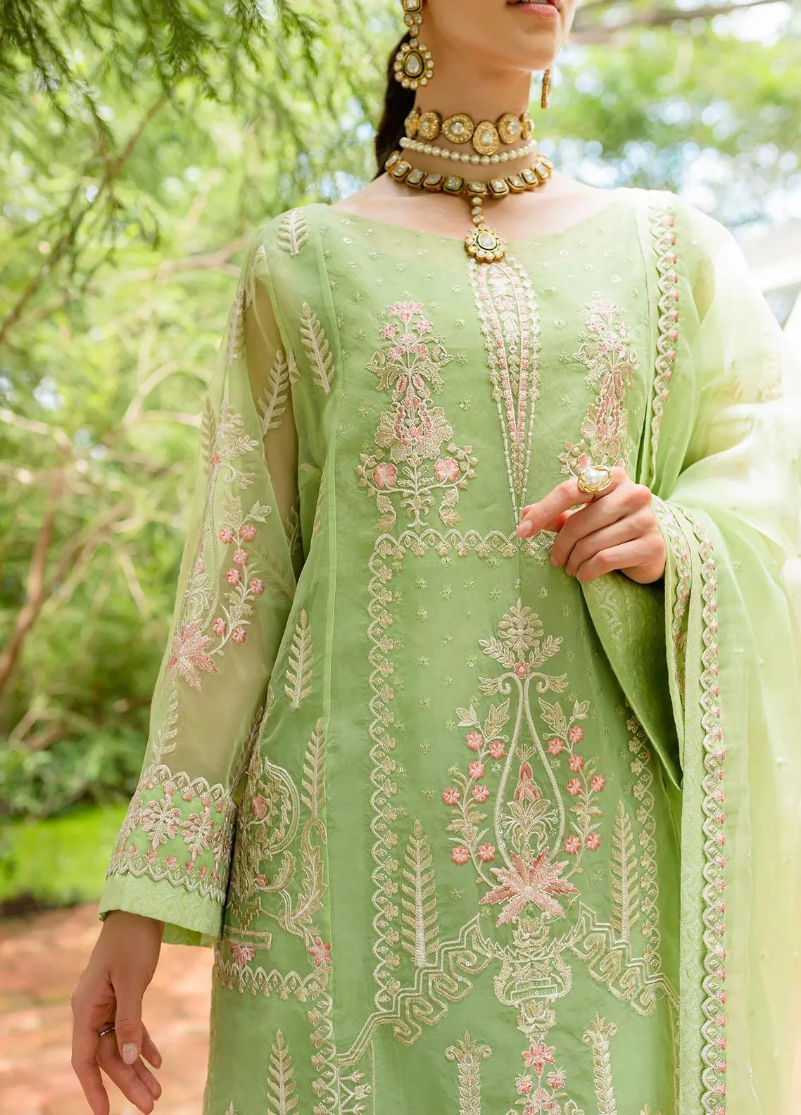 MARYUM & MARIA | SORINA - Luxury Formal | LILLY GREEN (MW23-506)