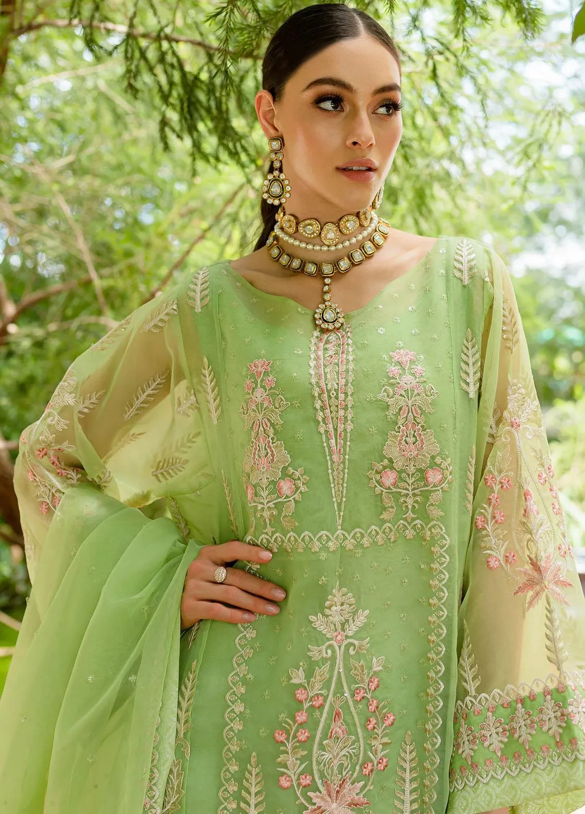 MARYUM & MARIA | SORINA - Luxury Formal | LILLY GREEN (MW23-506)