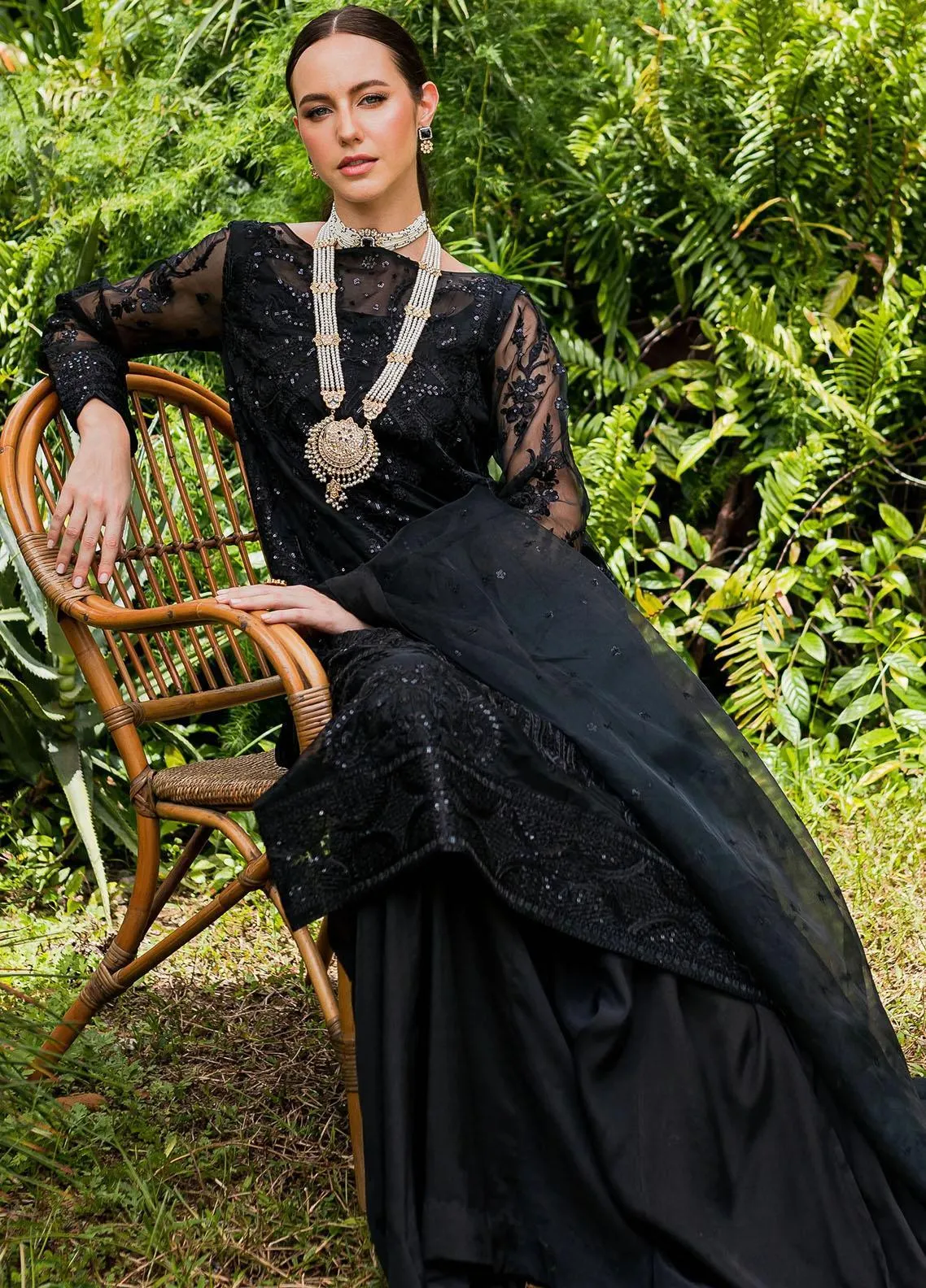 MARYUM & MARIA | SORINA - Luxury Formal | RAVEN (MW23-507)