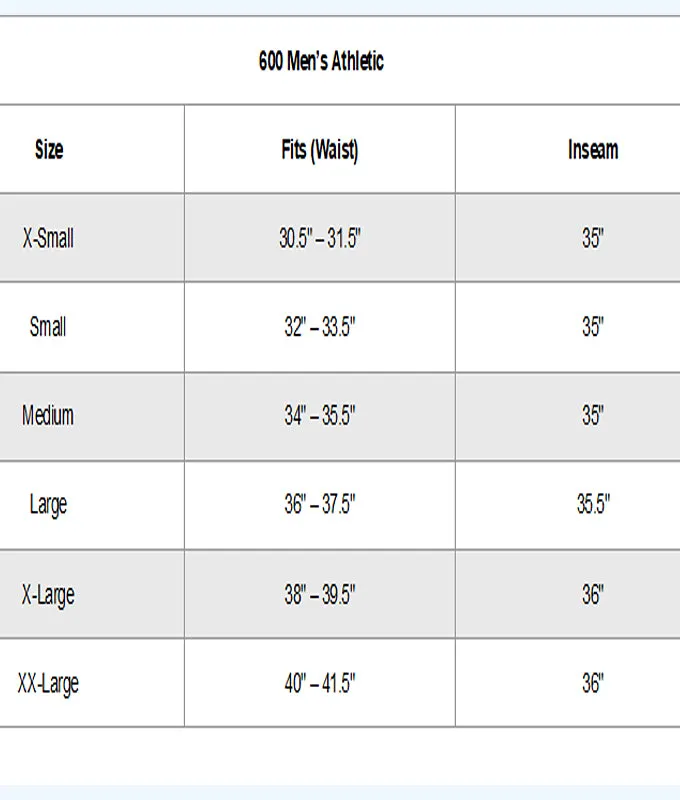 Men’s 600 Athletic Pants