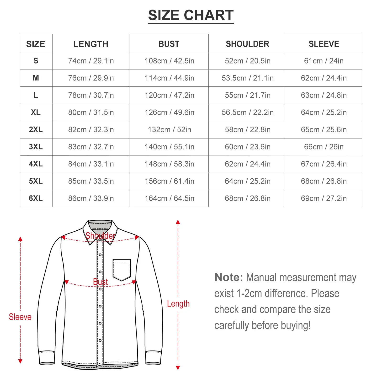 Men's Casual Printed Long Sleeve Shirt 2311000065
