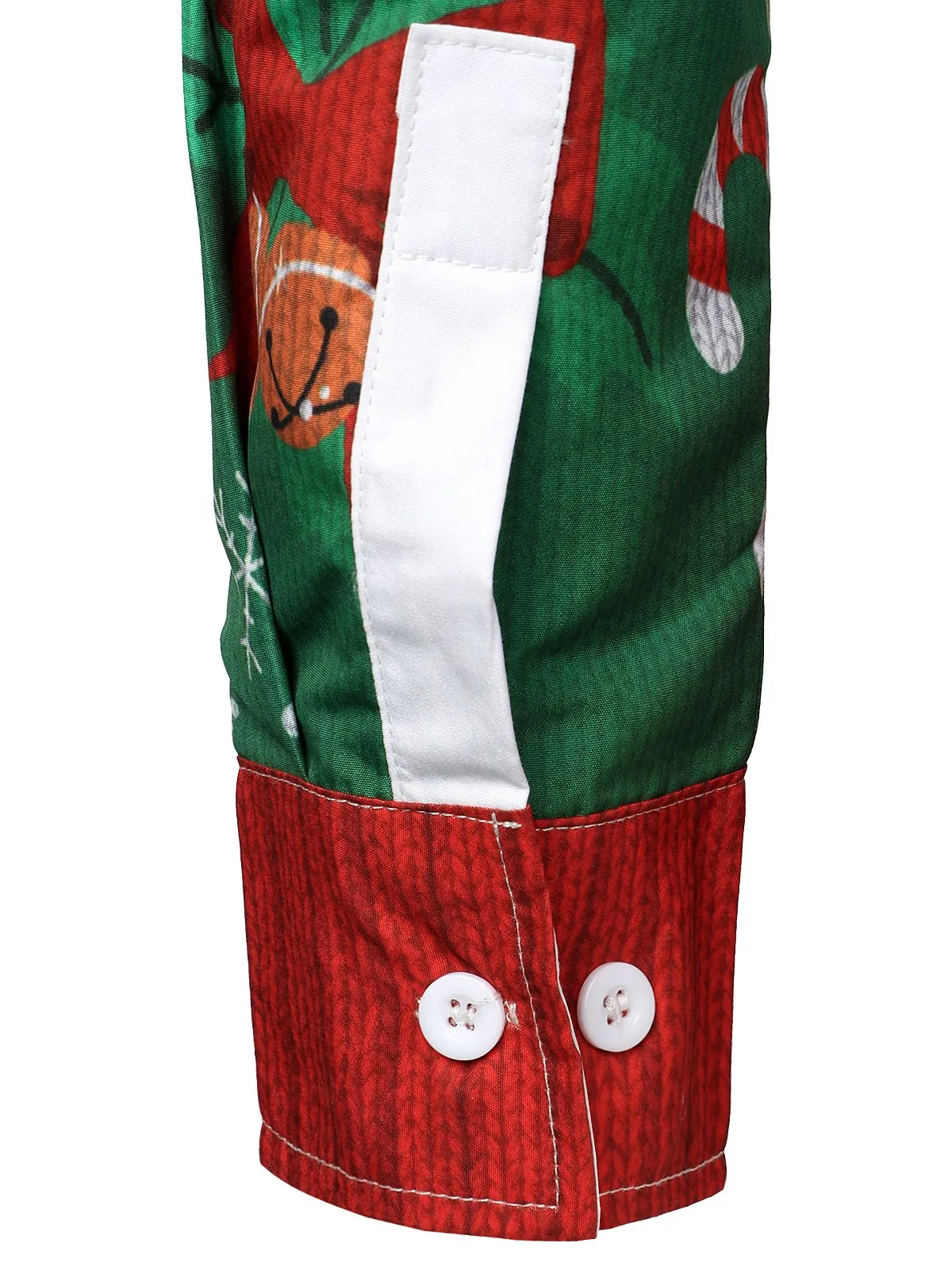 Men's Christmas Funny Outfit Holiday Party Ugly Long Sleeve Shirt