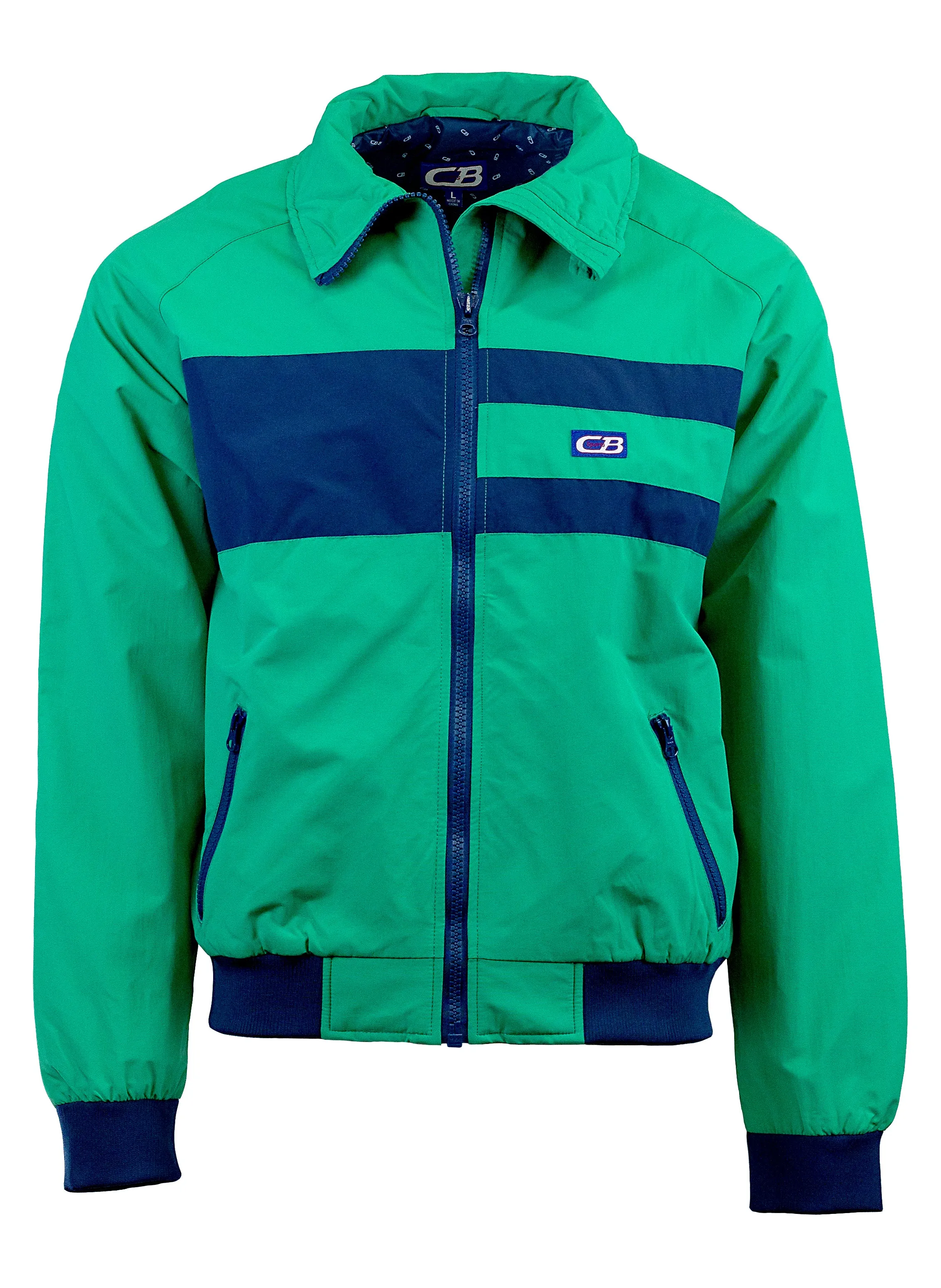 Men's Double Stripe Bomber