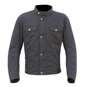 Merlin - Anson Waxed Cotton Blue Jacket