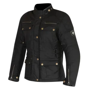 Merlin Harriet II Cotec Wax D3O Ladies Jacket Black