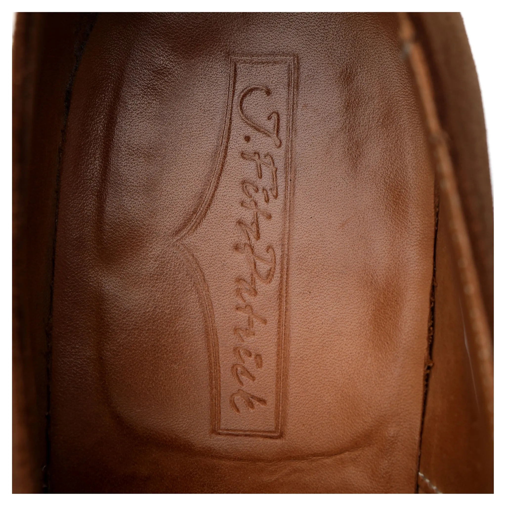 'Montlake' Brown Suede Double Monk Strap UK 10.5 E