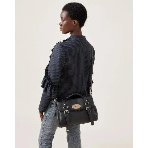 Mulberry Alexa Black Heavy Grain