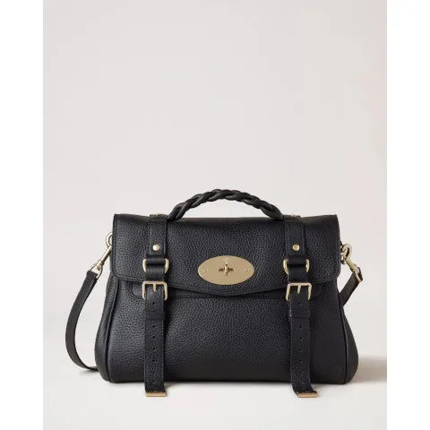 Mulberry Alexa Black Heavy Grain
