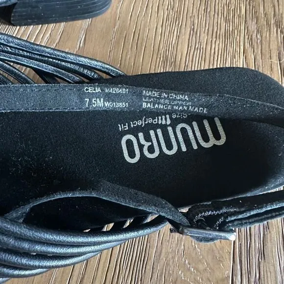 MUNRO Celia Slingback Sandal In Black