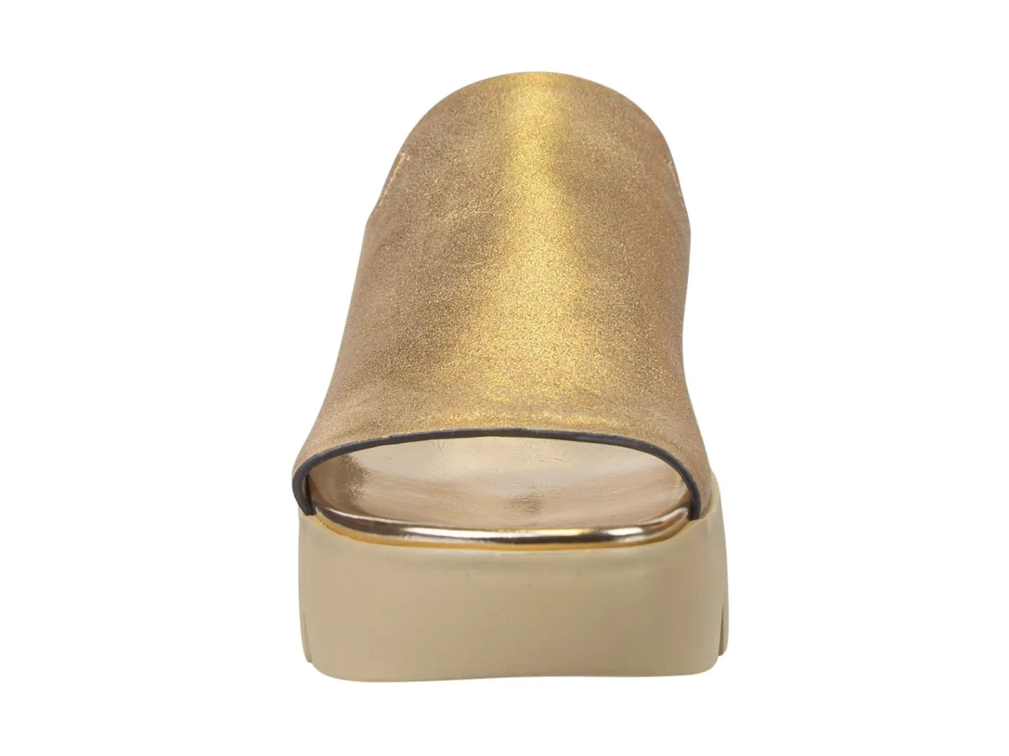 NAKED FEET - DRIFT in GOLD Platform Sandals