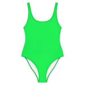 Neon Green One Piece Swimsuit