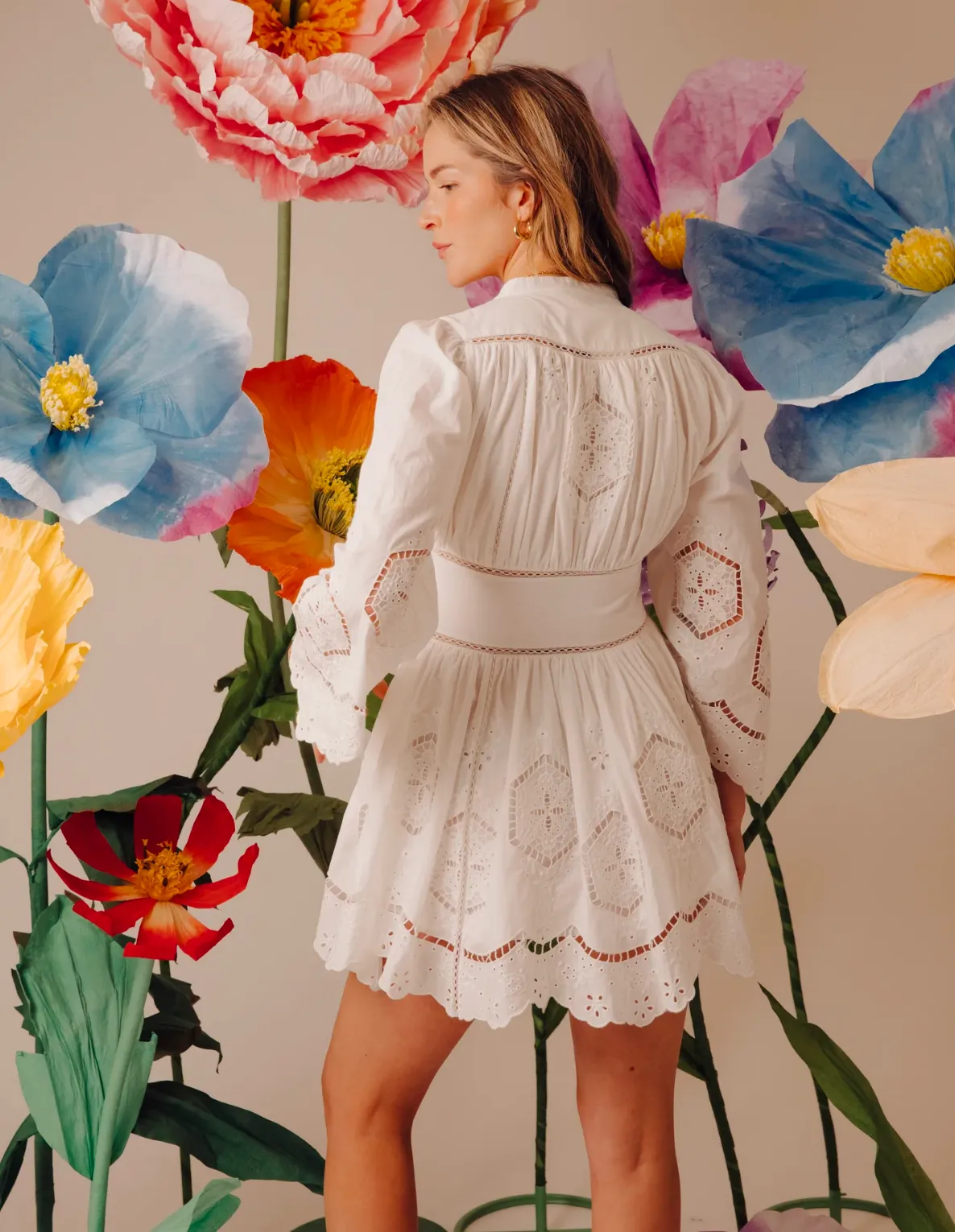 Nerissa Dress White