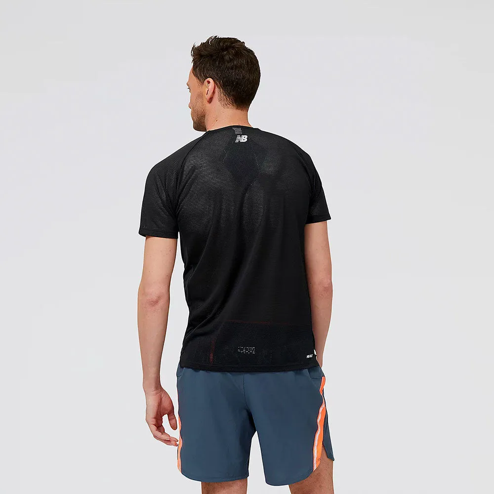 New Balance Mens Accelerate Pacer Short Sleeve Tee