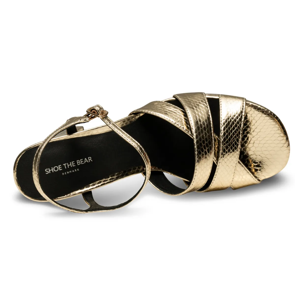 Nova Strap Leather Gold