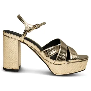 Nova Strap Leather Gold