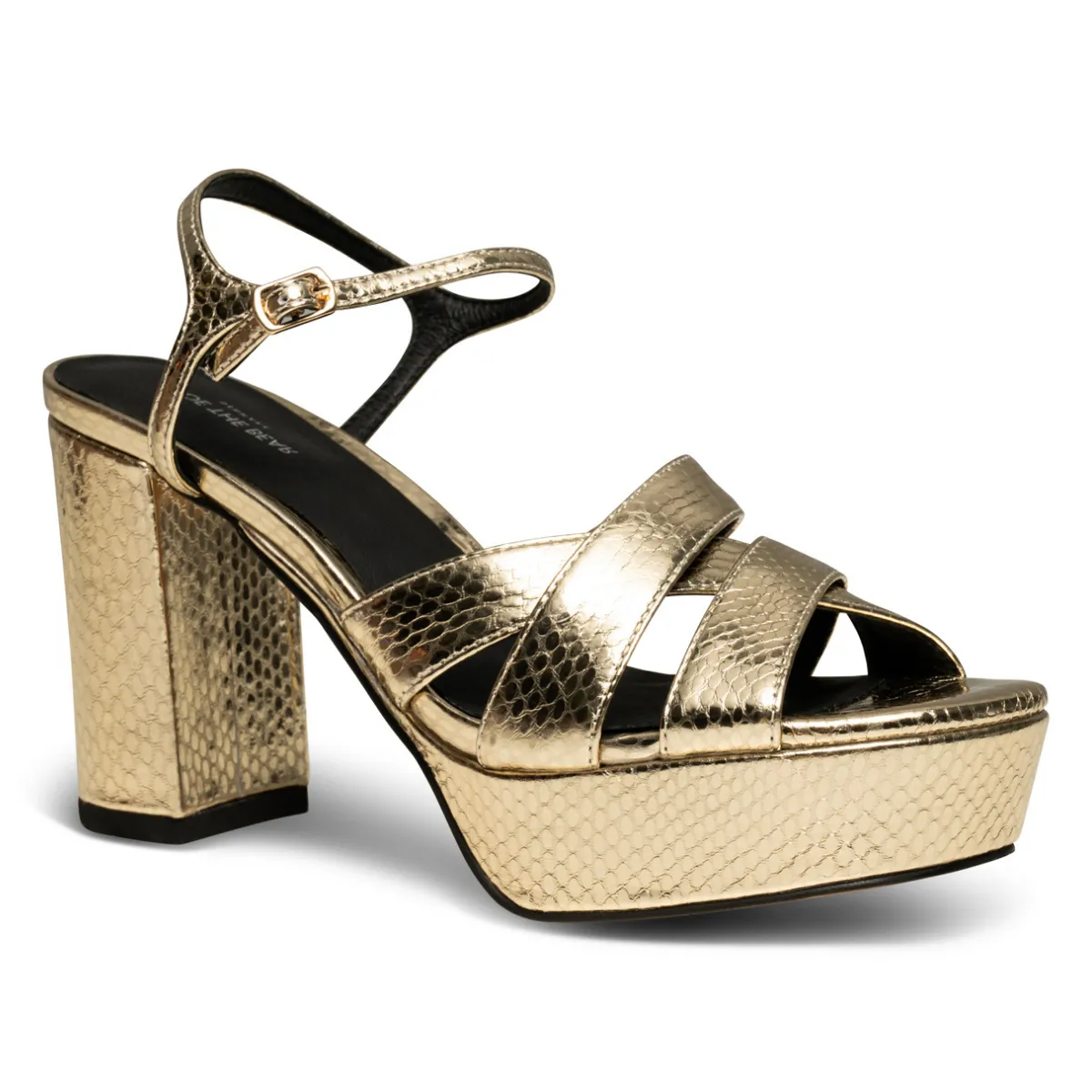 Nova Strap Leather Gold