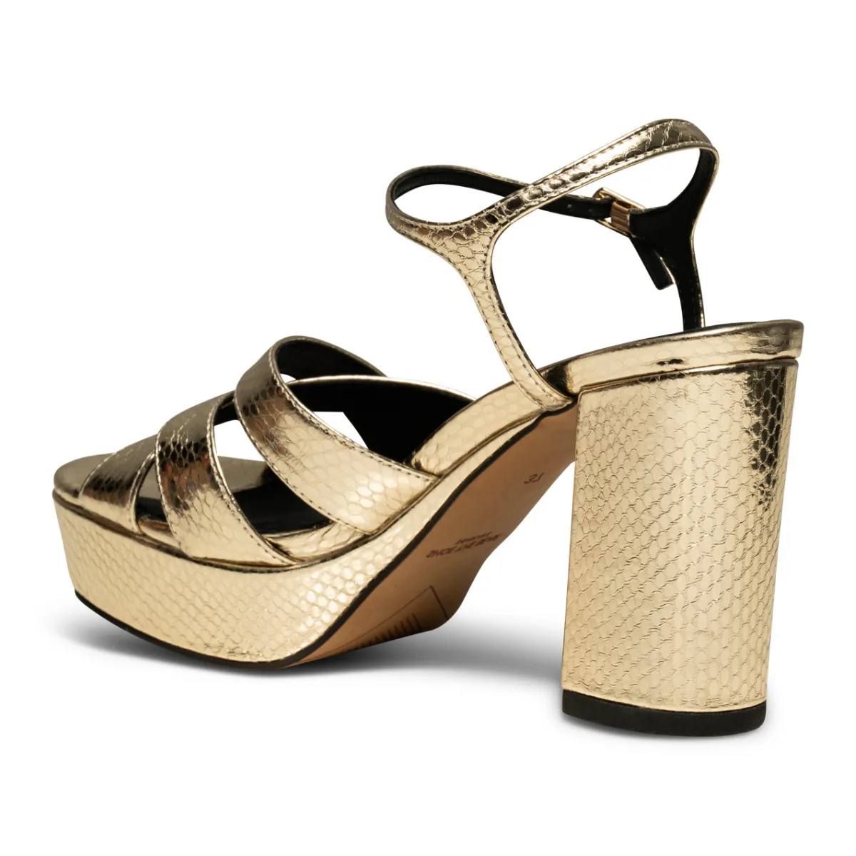 Nova Strap Leather Gold