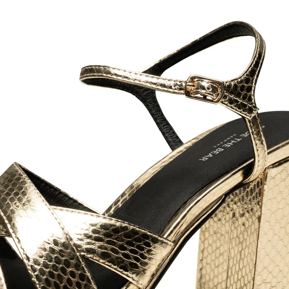 Nova Strap Leather Gold