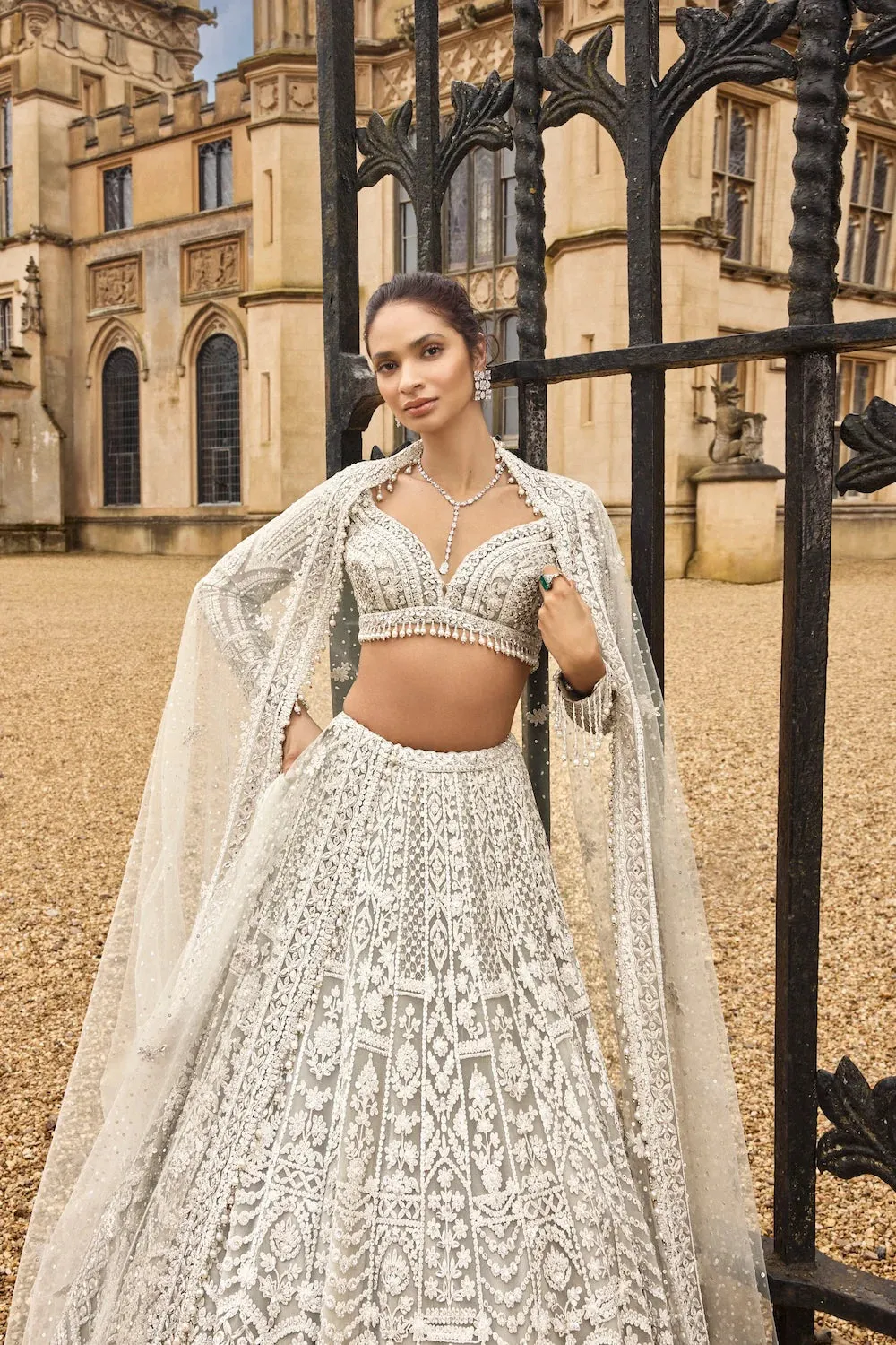 Nude Dori Lehenga Set