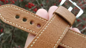 Ostrich Watch Strap 22 mm
