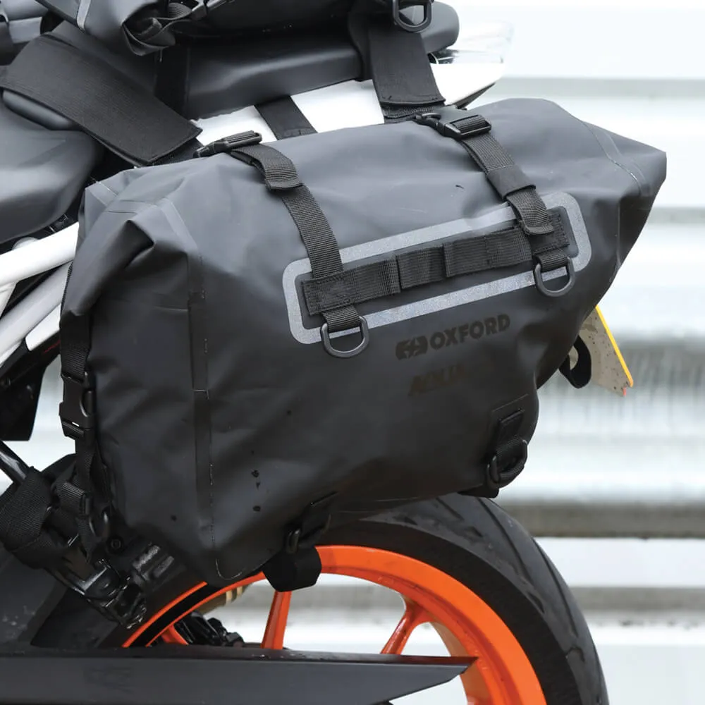 Oxford Aqua P32 Panniers Black