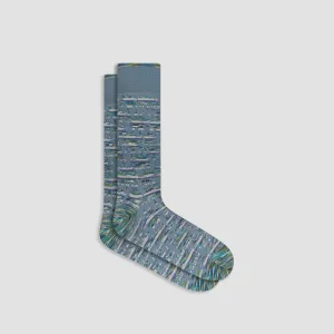 Palm Tree Mid-Calf Socks