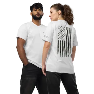 Patriot Camo Flag Recycled unisex sports jersey