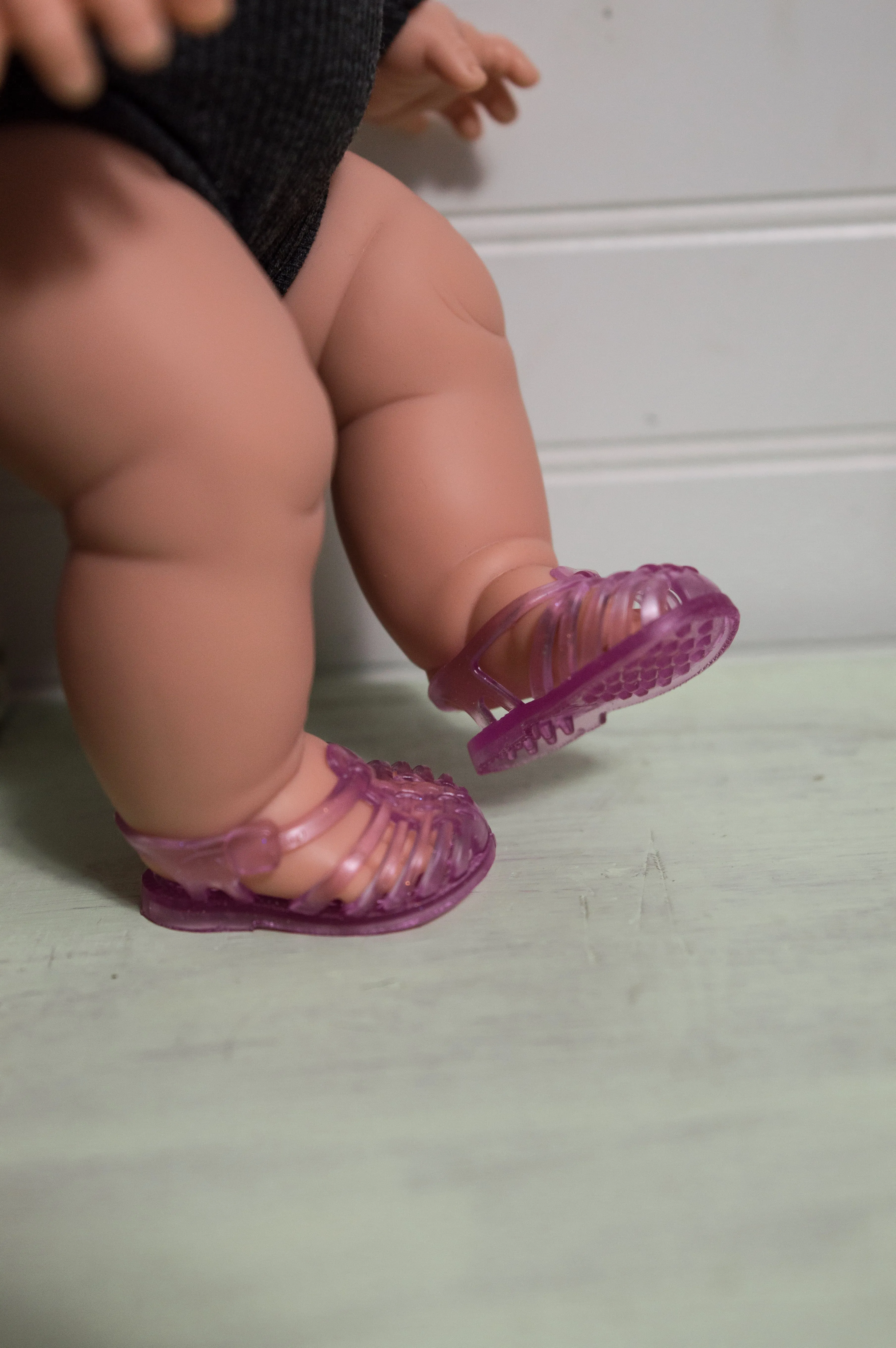 Pink cloud jelly shoes - Minikane rts