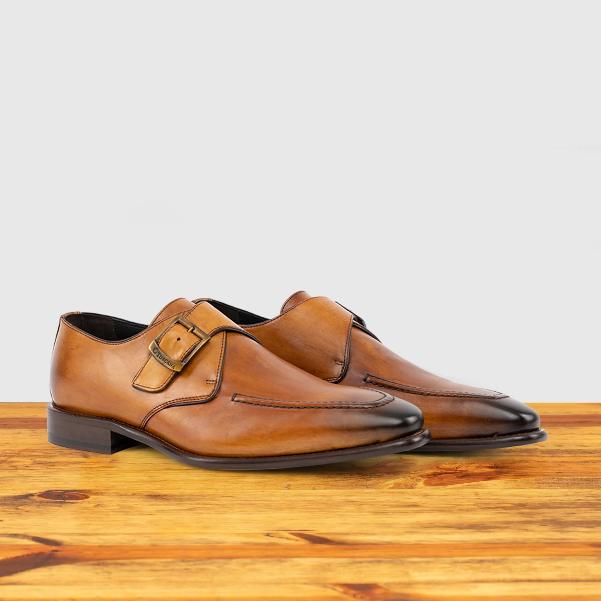 Pione Calzoleria Toscana Monk Strap