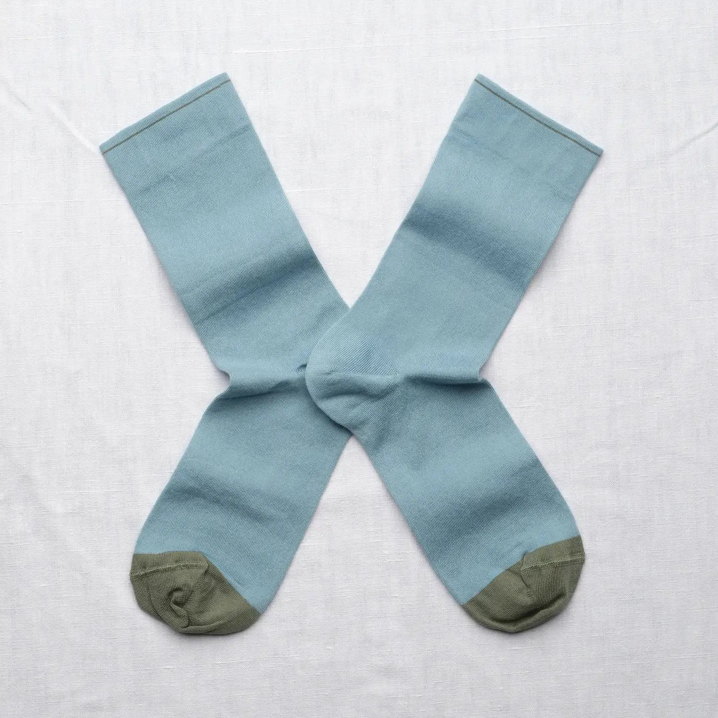 Plain Blue Socks