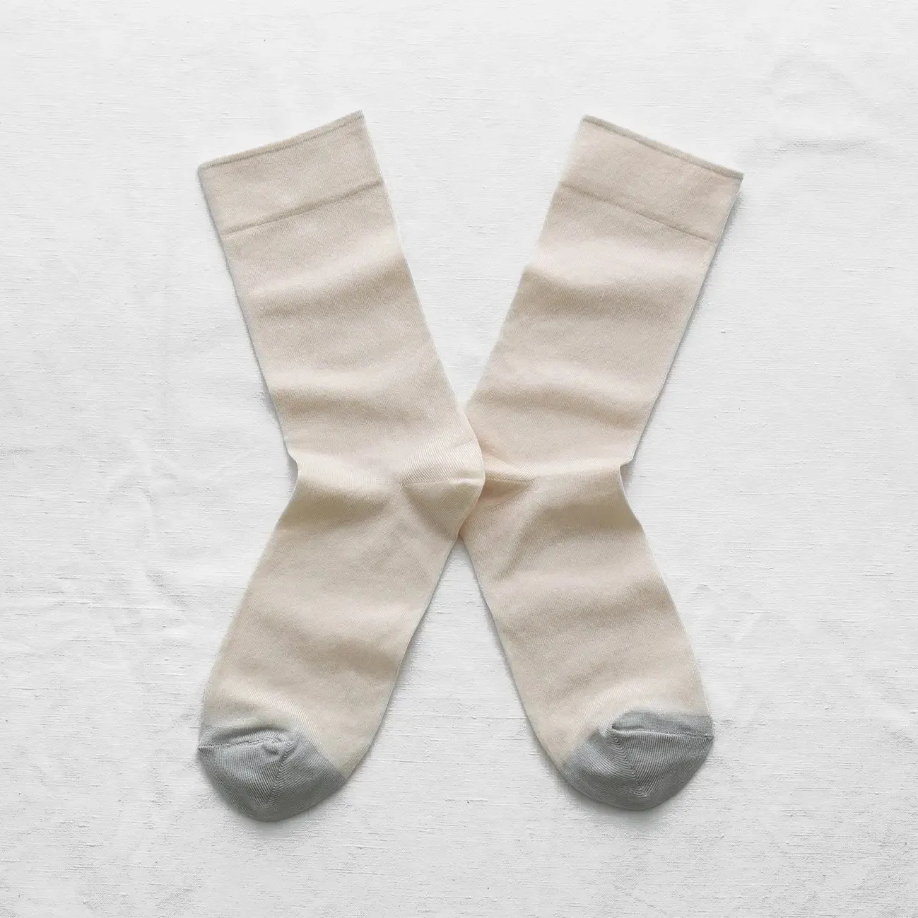 Plain Natural Socks