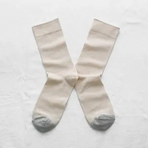 Plain Natural Socks
