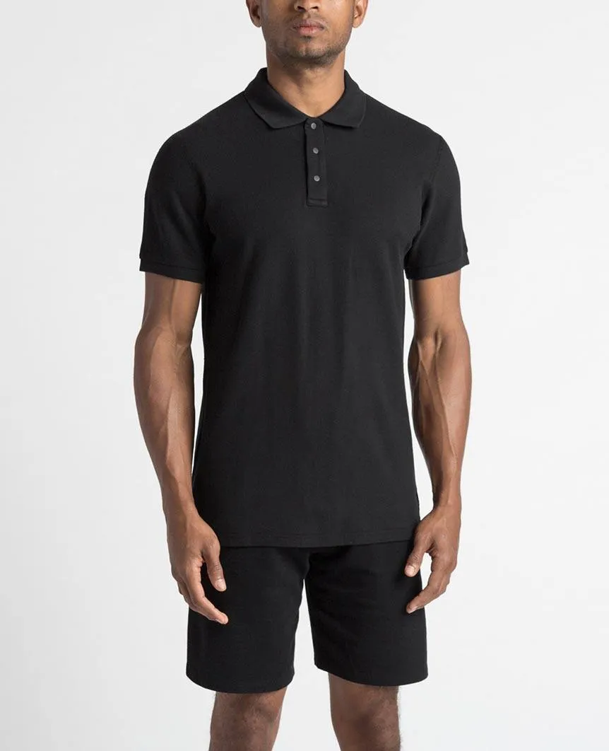 Polo Athletic Pique Black
