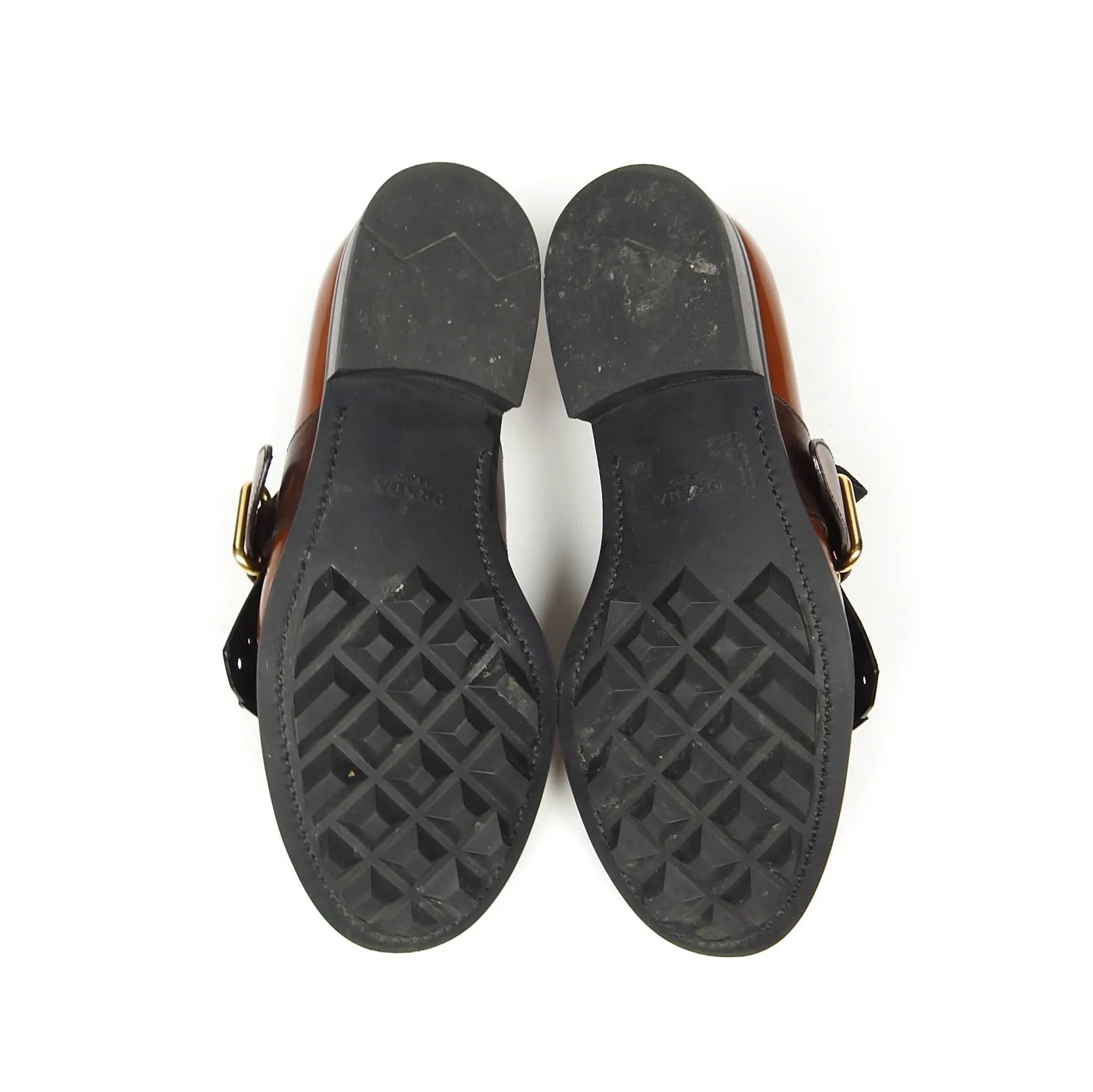 Prada Monk Strap Shoes Size 9