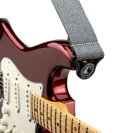 *Promo* D'Addario Auto Lock Guitar Strap - Skater Grey