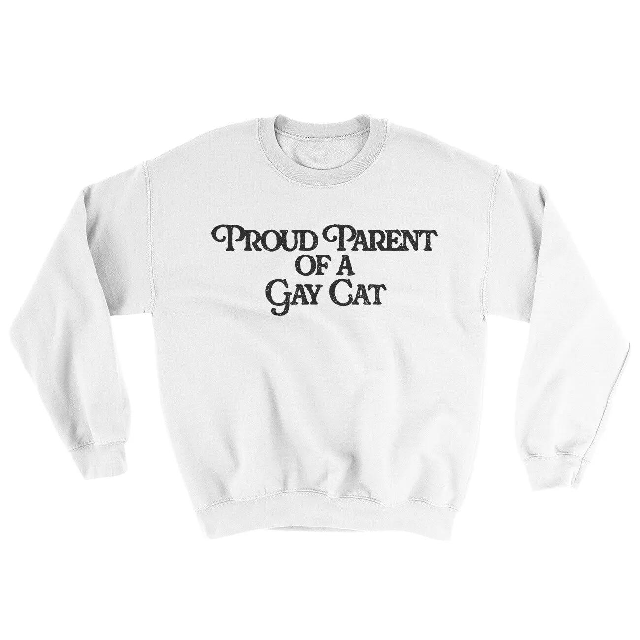 Proud Parent Of A Gay Cat Ugly Sweater