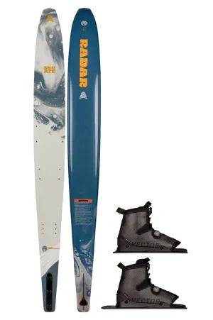 Radar Senate Alloy w/ Double Carbitex Vector Boa Waterski Package 2025