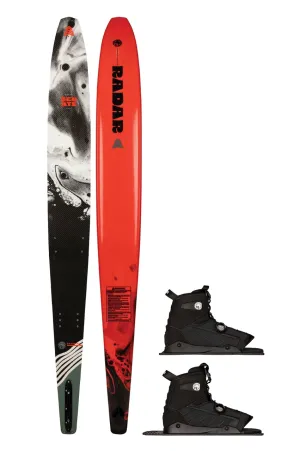 Radar Senate Graphite w/ Double Vector Boa Waterski Package 2025