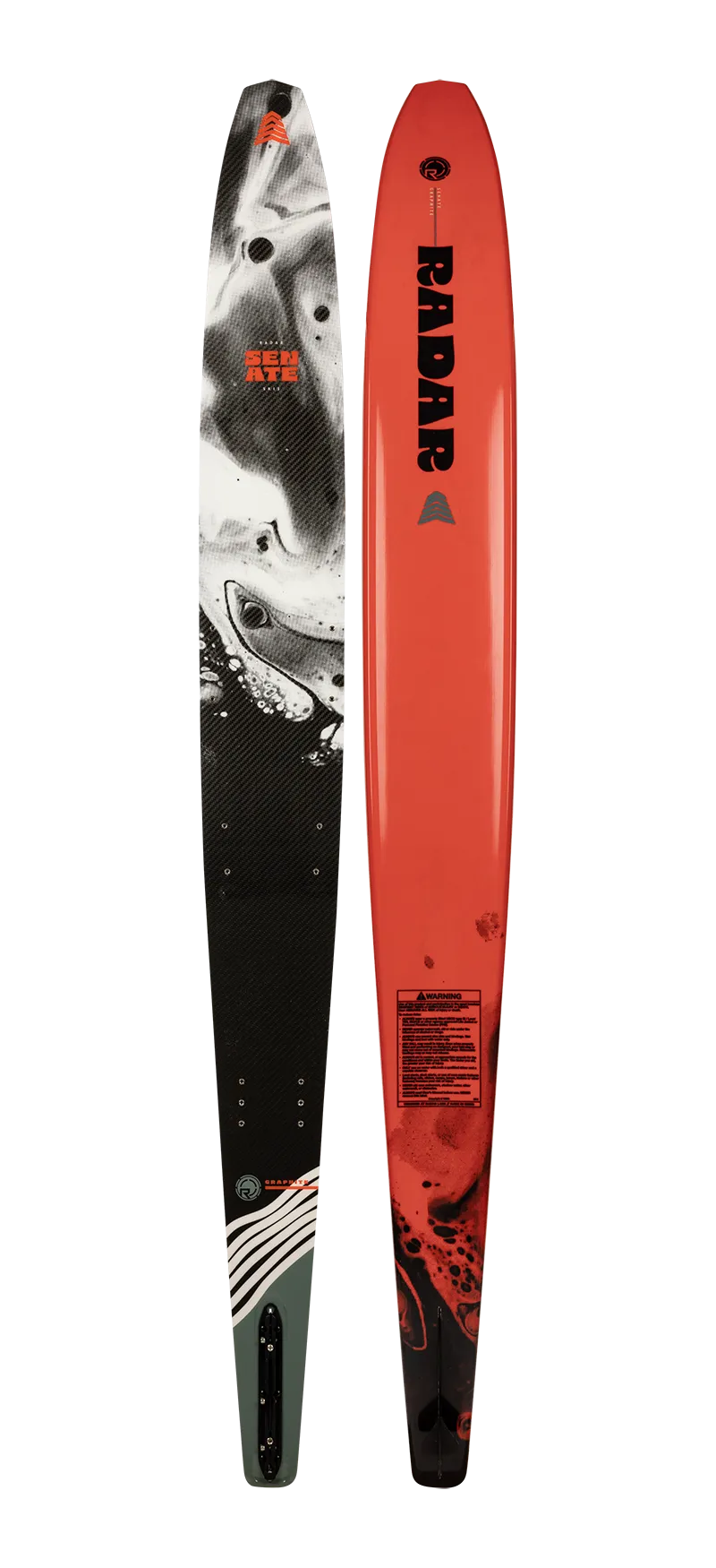 Radar Senate Graphite w/ Double Vector Boa Waterski Package 2025