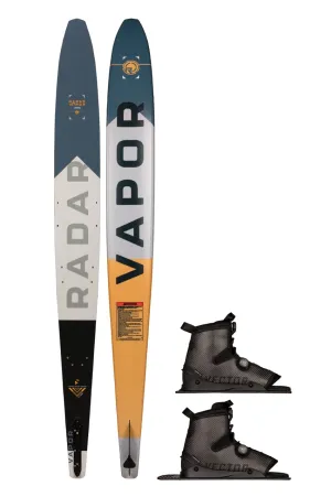Radar Vapor Lithium w/ Double Carbitex Vector Boa Waterski Package 2025
