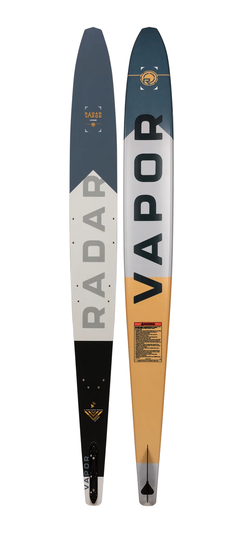 Radar Vapor Lithium w/ Double Carbitex Vector Boa Waterski Package 2025