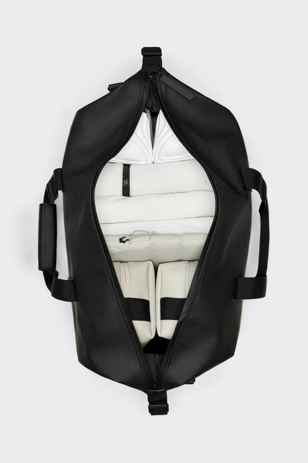 Rains Hilo Weekend Bag - Black