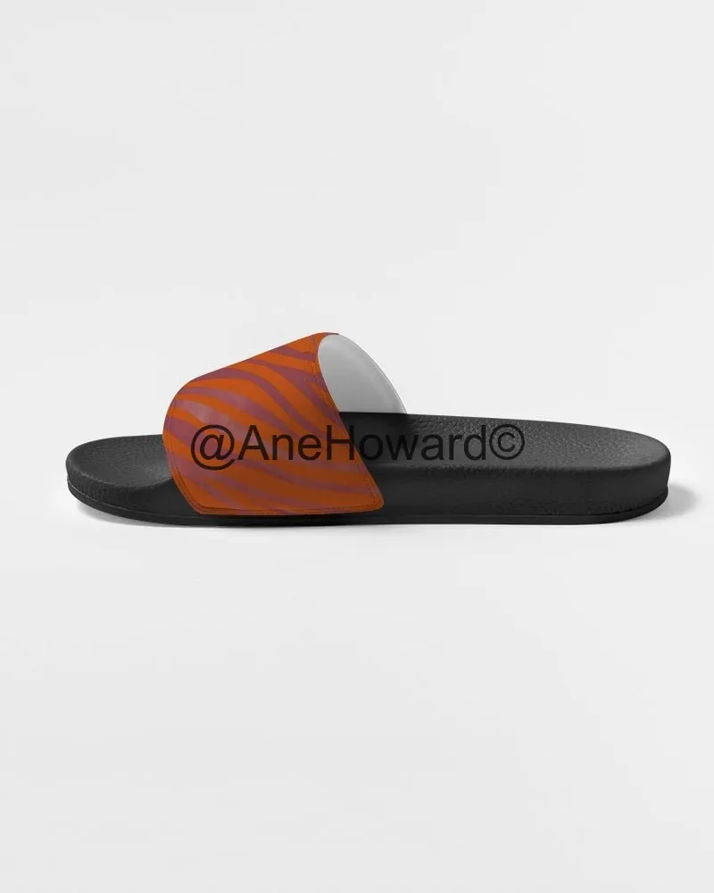 Red Zebra Women's Slide Sandal