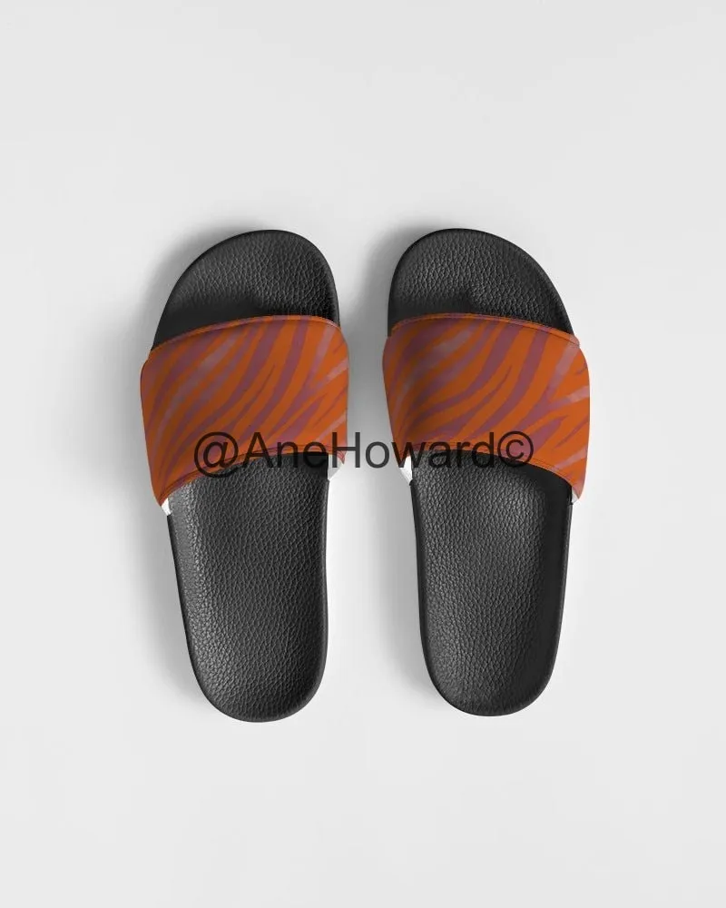 Red Zebra Women's Slide Sandal