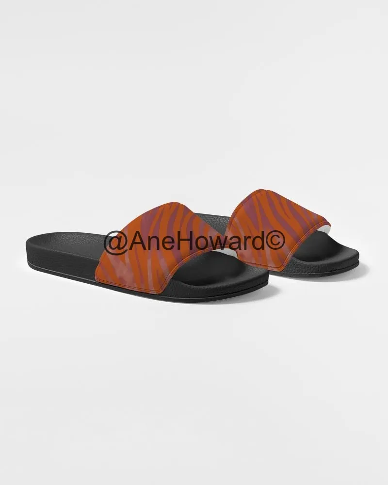 Red Zebra Women's Slide Sandal