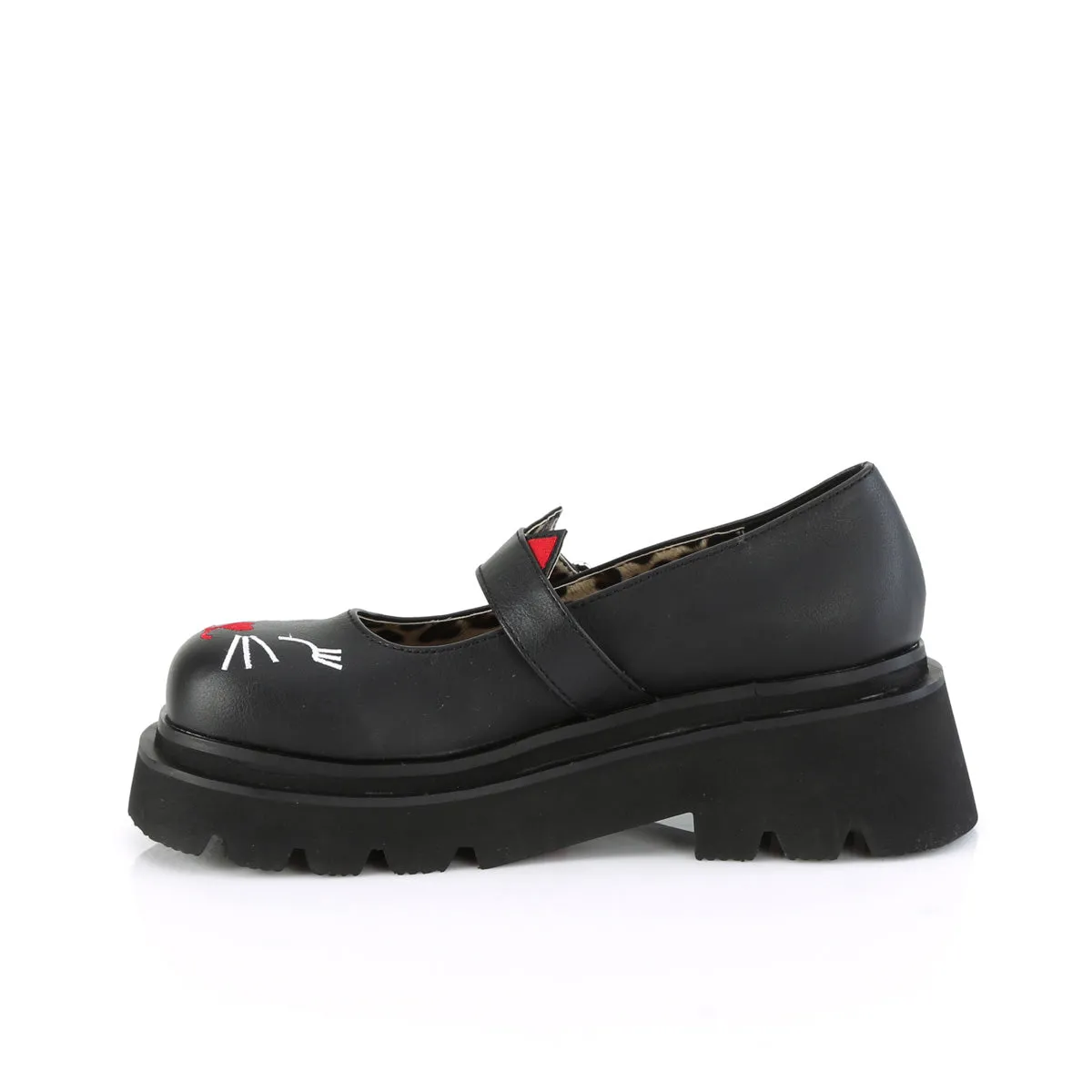 RENEGADE-56  Black Vegan Leather